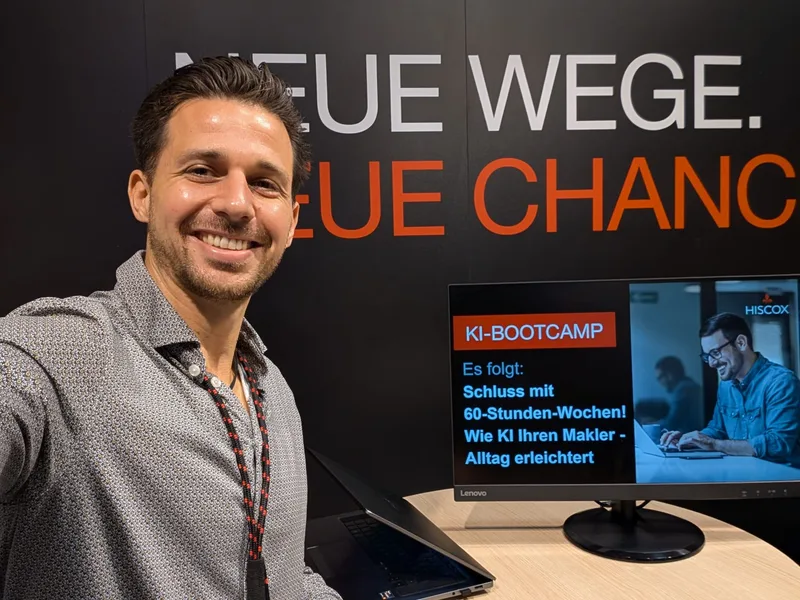 Eric Insel beim KI-Bootcamp auf der DKM 2025