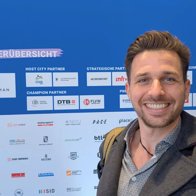 Eric Insel als Speaker auf der KI-Messe in München