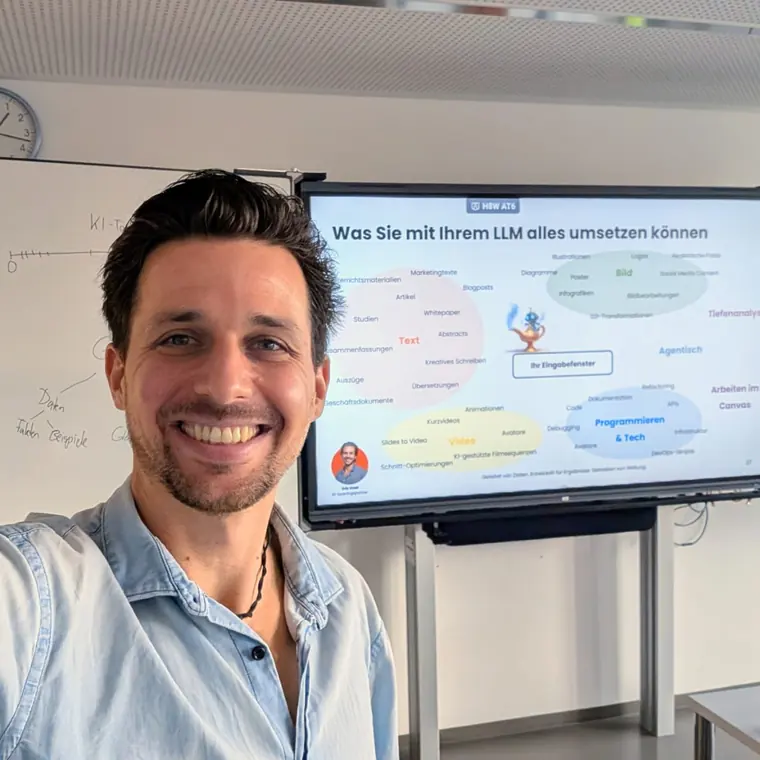 Eric Insel entwickelt eine KI-Roadmap mit einem Stadtwerk