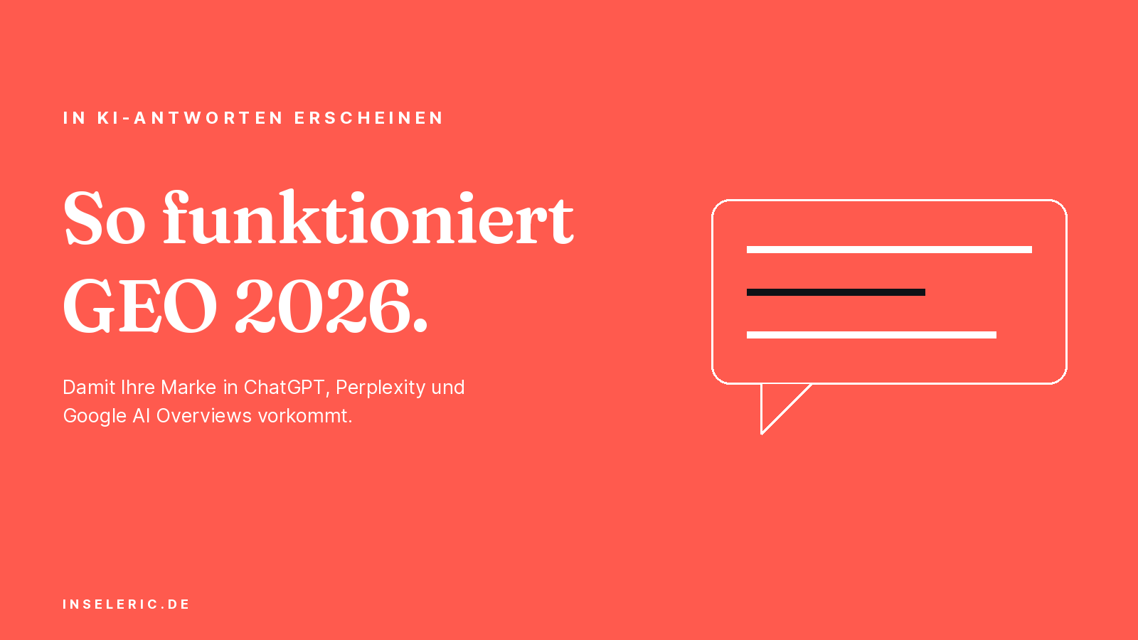 In KI-Antworten erscheinen: So funktioniert GEO 2026